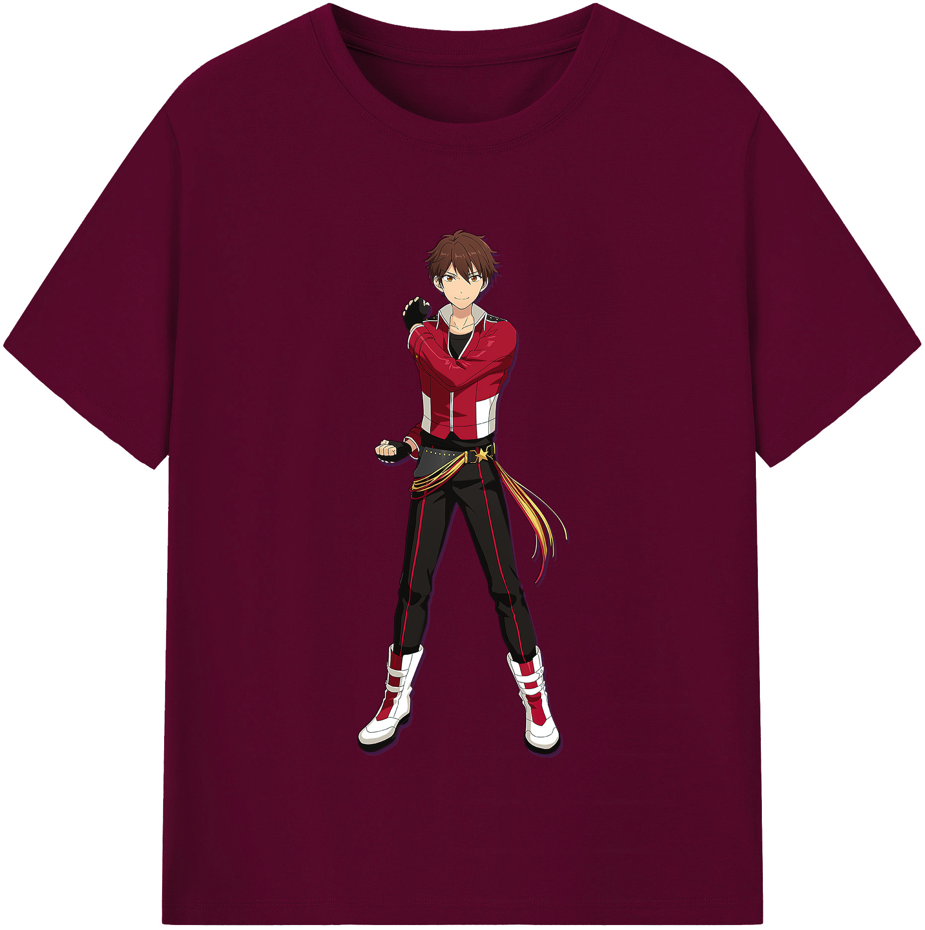 （画像用） あんさんぶるスターズ! Ensemble Stars レディースカジュアルプリントTシャツ（綿100％）